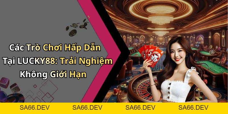 LUCKY88: Khám Phá Thế Giới Giải Trí Trực Tuyến Thú Vị Nhất – sa66.dev